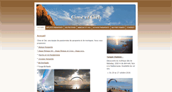 Desktop Screenshot of cime-et-ciel.com