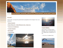 Tablet Screenshot of cime-et-ciel.com